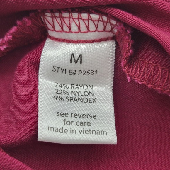 Active USA Kids Burgundy Chino Pants Slim Straight Trousers Maroon Medium - Picture 9 of 11